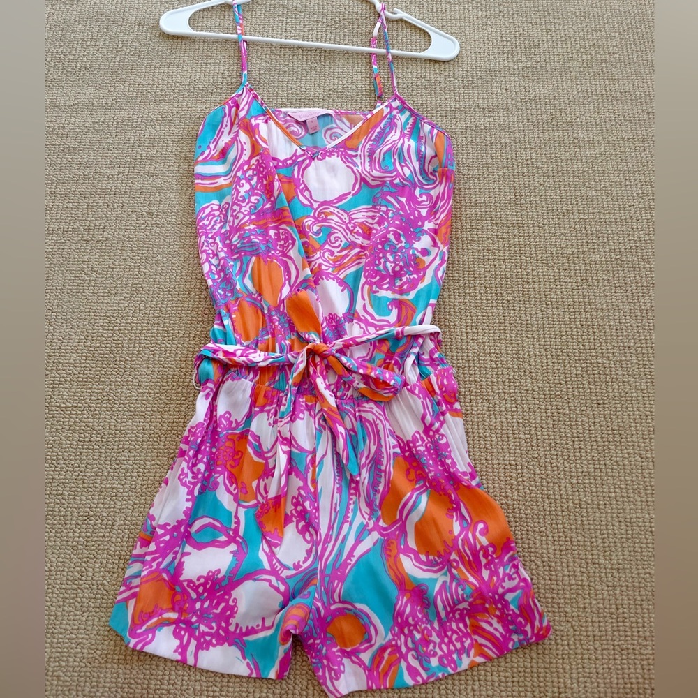 Size small Lilly Pulitzer romper